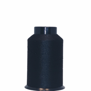 Hilo collareta negro 40 gr 100% poliester 60/2 - 1500m